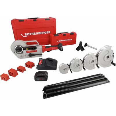 Rothenberger Robend 4000E Set di piegatura tubi wireless - 15-28mm Rothenberger Robend 4000E Set di piegatura tubi wireless - 15-28mm