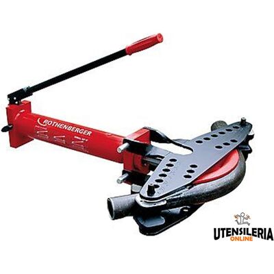Rothenberger curvatubi idraulico Robull Tipo E telaio chiuso 17-60mm in valigetta Rothenberger curvatubi idraulico Robull Tipo E telaio chiuso 17-60mm in valigetta