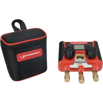 Rothenberger manometro digitale Rocool Mini per installatori e manutentori di impianti Rothenberger manometro digitale Rocool Mini per installatori e manutentori di impianti