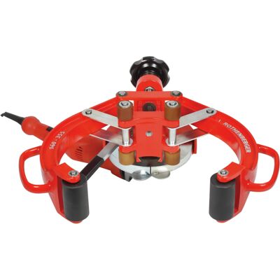 Rothenberger sega circolare Rocut UKS 160/355 per taglio tubi in plastica PE, PP e PVC Rothenberger sega circolare Rocut UKS 160/355 per taglio tubi in plastica PE, PP e PVC