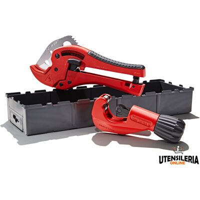 Set cesoie Rocut TC 42 e tagliatubi TC 35 Rothenberger in scatola Robox Set cesoie Rocut TC 42 e tagliatubi TC 35 Rothenberger in scatola Robox