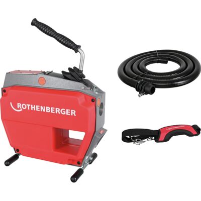 Rothenberger macchina disotturatrice a batteria R600 VarioClean per tubazioni Ø 20-150 mm Rothenberger macchina disotturatrice a batteria R600 VarioClean per tubazioni Ø 20-150 mm