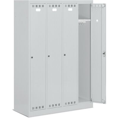 Armadio spogliatoio 4 scomparti Fami 1195x500x1750 mm Armadio spogliatoio 4 scomparti Fami 1195x500x1750 mm