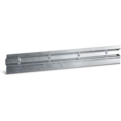 Barra aggancio contenitori Picking Box Air Fami 445x9x85mm per parete forata Barra aggancio contenitori Picking Box Air Fami 445x9x85mm per parete forata