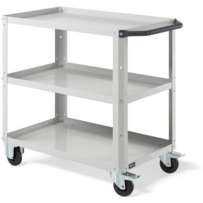 Carrello a tre ripiani Clever Small Fami ruote in gomma portata 225kg Carrello a tre ripiani Clever Small Fami ruote in gomma portata 225kg