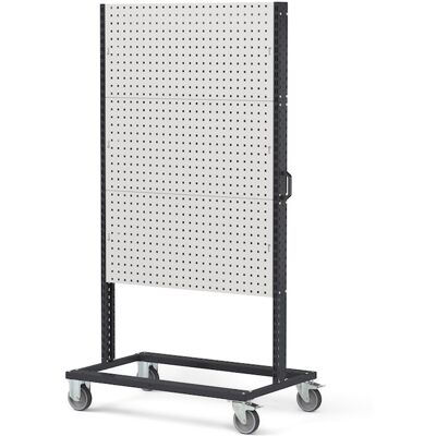 Carrello multiuso Fami Bin Cart 1009 con 6 pannelli forati, 1067x668x1965mm Carrello multiuso Fami Bin Cart 1009 con 6 pannelli forati, 1067x668x1965mm