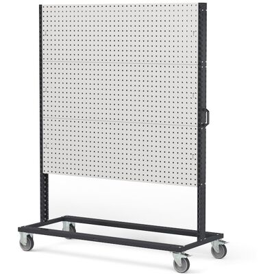 Carrello multiuso Fami Bin Cart 1502 con 6 pannelli forati, 1552x668x1965mm Carrello multiuso Fami Bin Cart 1502 con 6 pannelli forati, 1552x668x1965mm