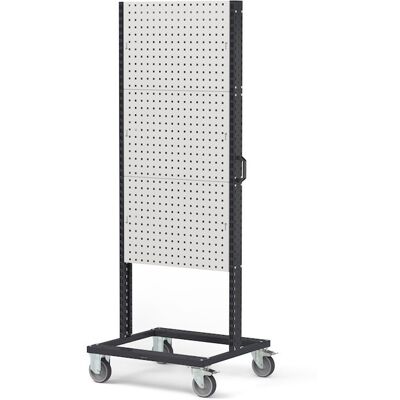 Carrello multiuso Fami Bin Cart 0705 con 6 pannelli forati, 761x668x1965mm Carrello multiuso Fami Bin Cart 0705 con 6 pannelli forati, 761x668x1965mm