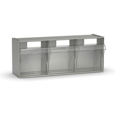 Cassettiera porta minuteria Fami Visual Box 600x210x242mm con 3 cassetti Cassettiera porta minuteria Fami Visual Box 600x210x242mm con 3 cassetti