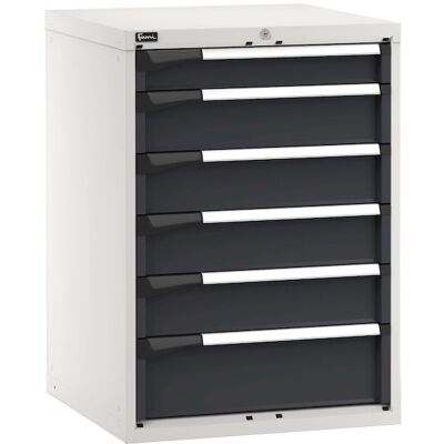 Cassettiera Fami Master 714x726x1000mm bicolore con 6 cassetti ad estrazione telescopica Cassettiera Fami Master 714x726x1000mm bicolore con 6 cassetti ad estrazione telescopica