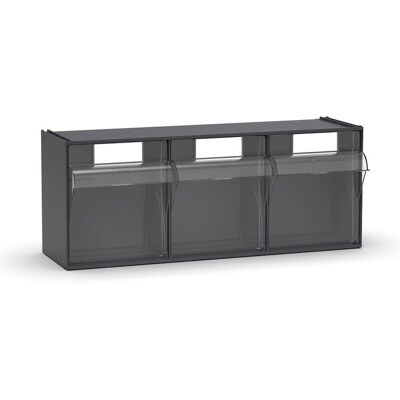 Cassettiera porta minuteria Fami Visual Box Linea 391 600x210x242mm con 3 cassetti Cassettiera porta minuteria Fami Visual Box Linea 391 600x210x242mm con 3 cassetti