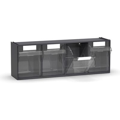 Cassettiera porta minuteria Fami Visual Box Linea 391 600x178x206mm con 4 cassetti Cassettiera porta minuteria Fami Visual Box Linea 391 600x178x206mm con 4 cassetti