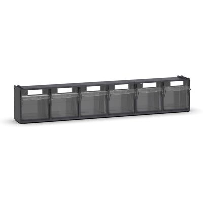 Cassettiera porta minuteria Fami Visual Box Linea 391 600x96x112mm con 6 cassetti Cassettiera porta minuteria Fami Visual Box Linea 391 600x96x112mm con 6 cassetti