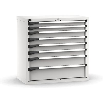 Cassettiera Fami Master grigio a 8 cassetti ad estrazione regolabile 1020x573x1000mm Cassettiera Fami Master grigio a 8 cassetti ad estrazione regolabile 1020x573x1000mm