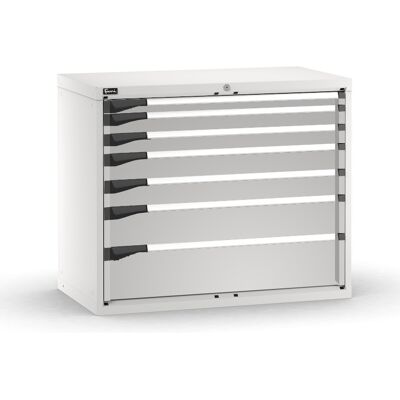Cassettiera Fami Master grigio a 7 cassetti ad estrazione regolabile 1020x573x850mm Cassettiera Fami Master grigio a 7 cassetti ad estrazione regolabile 1020x573x850mm