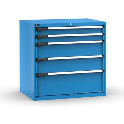 Cassettiera Fami Master blu a 5 cassetti ad estrazione totale 1020x726x1000mm Cassettiera Fami Master blu a 5 cassetti ad estrazione totale 1020x726x1000mm