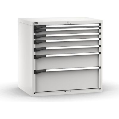 Cassettiera Fami Master grigio a 7 cassetti ad estrazione totale 1020x726x1000mm Cassettiera Fami Master grigio a 7 cassetti ad estrazione totale 1020x726x1000mm