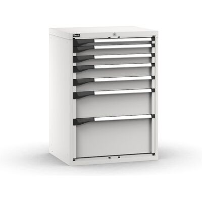 Cassettiera Fami Master grigio a 7 cassetti per materiali voluminosi 714x573x1000mm Cassettiera Fami Master grigio a 7 cassetti per materiali voluminosi 714x573x1000mm
