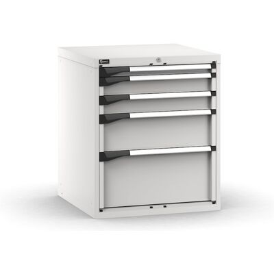 Cassettiera Fami Master grigio a 5 cassetti ad estrazione regolabile 714x726x850mm Cassettiera Fami Master grigio a 5 cassetti ad estrazione regolabile 714x726x850mm