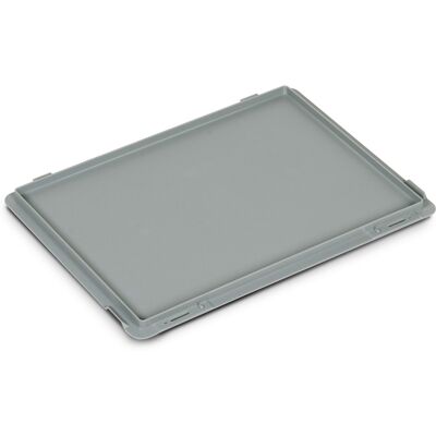 Coperchi a cerniera Fami 400x300mm per cassette Euro Box (10pz) Coperchi a cerniera Fami 400x300mm per cassette Euro Box (10pz)