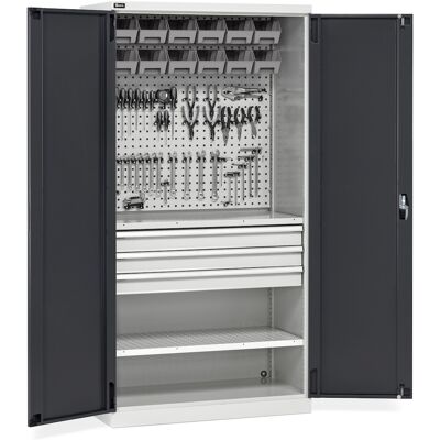 Armadio ante battenti Fami Perfom 1023x555x2000mm 12 contenitori, portata 800 Kg Armadio ante battenti Fami Perfom 1023x555x2000mm 12 contenitori, portata 800 Kg