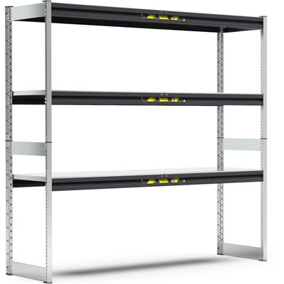 Scaffale a campata larga Fami ST2007 2065x821x2016mm con 6 piani e 6 correnti Scaffale a campata larga Fami ST2007 2065x821x2016mm con 6 piani e 6 correnti