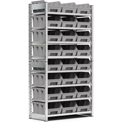 Fami - ST1049 - 8 ripiani - 1057x521x2016 mm - Scaffale Fami - ST1049 - 8 ripiani - 1057x521x2016 mm - Scaffale
