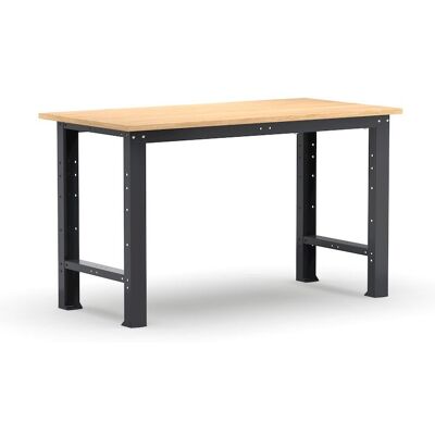 Banco da lavoro Fami Linea 391 da 1024x750x877mm con piano in legno, portata 1000Kg Banco da lavoro Fami Linea 391 da 1024x750x877mm con piano in legno, portata 1000Kg