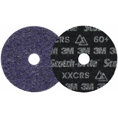 Dischi condizionamento superfici 3M Scotch-Brite HD-DH 127x22,23mm, grana X-Extra ruvida (50pz) Dischi condizionamento superfici 3M Scotch-Brite HD-DH 127x22,23mm, grana X-Extra ruvida (50pz)