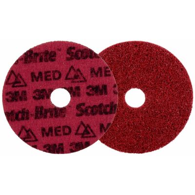 Dischi abrasivi per condizionamento 3M Scotch-Brite PN-DH 125x22,23mm, grana media (100pz) Dischi abrasivi per condizionamento 3M Scotch-Brite PN-DH 125x22,23mm, grana media (100pz)