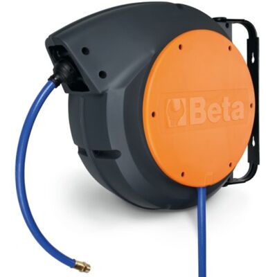 Beta Utensili Avvolgitubo automatico Beta 1900M 15mt per aria o acqua, 12x16mm Beta Utensili Avvolgitubo automatico Beta 1900M 15mt per aria o acqua, 12x16mm