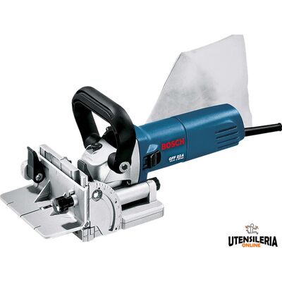 Fresatrice Bosch GFF 22 A per tasselli piatti e giunzioni in legno Fresatrice Bosch GFF 22 A per tasselli piatti e giunzioni in legno