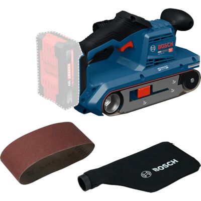 Bosch levigatrice a nastro GBS 18V-75 PRO a batteria 75x533mm Bosch levigatrice a nastro GBS 18V-75 PRO a batteria 75x533mm