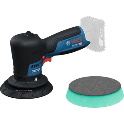 Bosch lucidatrice roto orbitale GPX 12V-125 PRO platorello 125mm orbita 8mm Bosch lucidatrice roto orbitale GPX 12V-125 PRO platorello 125mm orbita 8mm