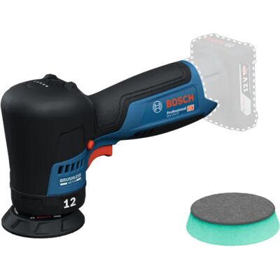 Bosch lucidatrice roto orbitale GPX 12V-77 PRO platorello 77mm orbita 12mm Bosch lucidatrice roto orbitale GPX 12V-77 PRO platorello 77mm orbita 12mm