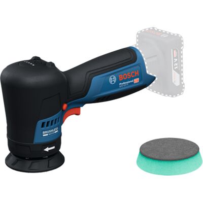 Bosch lucidatrice rotativa a batteria GPO 12V-77 PRO platorello 77mm Bosch lucidatrice rotativa a batteria GPO 12V-77 PRO platorello 77mm