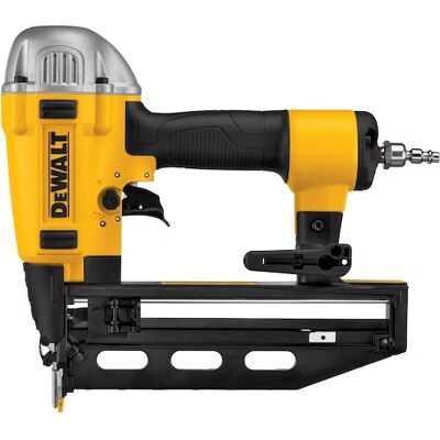 Groppinatrice pneumatica DeWalt 16 gauge chiodi fino 64mm Groppinatrice pneumatica DeWalt 16 gauge chiodi fino 64mm