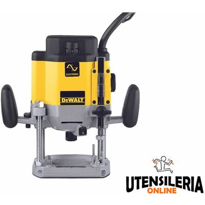 Elettrofresatrice elettronica DeWalt 2000W immersione 80mm Elettrofresatrice elettronica DeWalt 2000W immersione 80mm