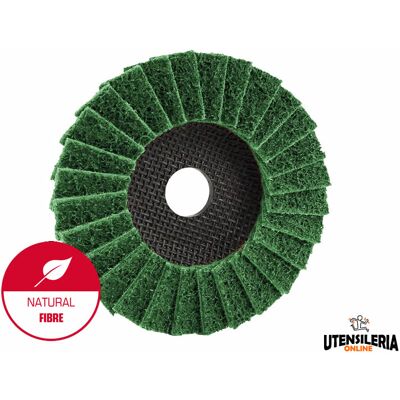Disco Fleece Flap Eisenblätter per Acciaio Inox - Condizionamento Superficie - 125x22mm Disco Fleece Flap Eisenblätter per Acciaio Inox - Condizionamento Superficie - 125x22mm
