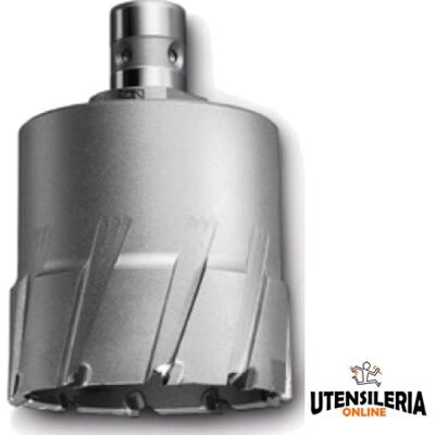 FEIN - Punta in metallo duro ad alte prestazioni - 77 mm di lunghezza - Punta a percussione FEIN - Punta in metallo duro ad alte prestazioni - 77 mm di lunghezza - Punta a percussione