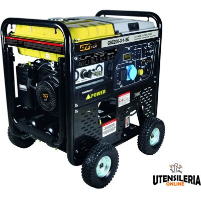 Macchina multifunzione LTF GSC200-3-1-SE 3 in 1: generatore, compressore e saldatore Macchina multifunzione LTF GSC200-3-1-SE 3 in 1: generatore, compressore e saldatore