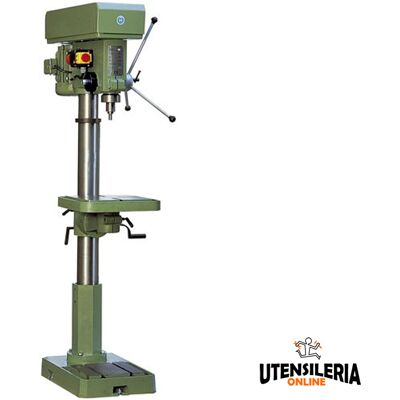 Trapano a colonna LTF professionale con tavola porta pezzi foratura 32mm Trapano a colonna LTF professionale con tavola porta pezzi foratura 32mm