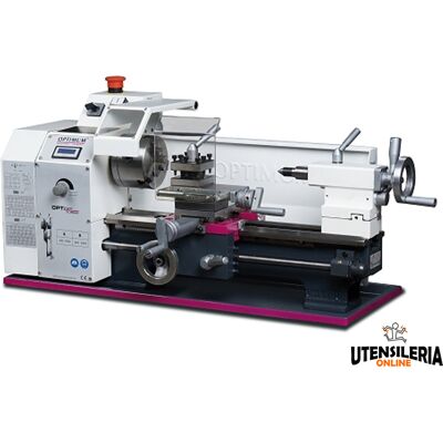 Optimum Maschinen Tornio compatto Optimum TU 2004V con regolazione continua, 300 mm Optimum Maschinen Tornio compatto Optimum TU 2004V con regolazione continua, 300 mm