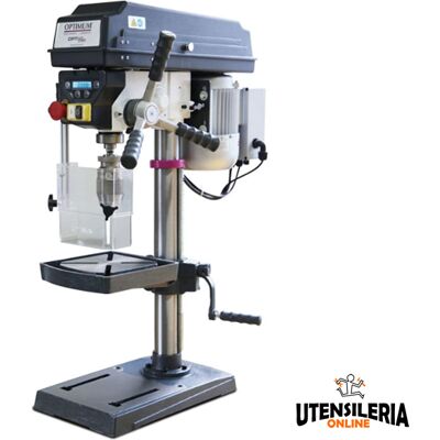 Optimum Maschinen Trapano da banco Optimum D 17Pro 500W 230V cinghia trapezoidale, 16mm Optimum Maschinen Trapano da banco Optimum D 17Pro 500W 230V cinghia trapezoidale, 16mm