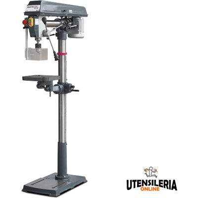 Optimum Maschinen Trapano radiale Optimum RB 8S 750W per alluminio, legno e plastica Optimum Maschinen Trapano radiale Optimum RB 8S 750W per alluminio, legno e plastica