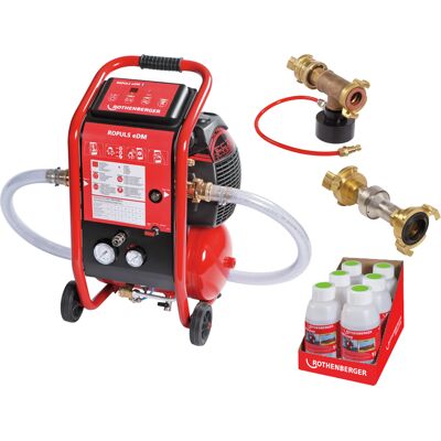Rothenberger compressore Ropuls eDM per pulizia e manutenzione impianti in Kit Rothenberger compressore Ropuls eDM per pulizia e manutenzione impianti in Kit
