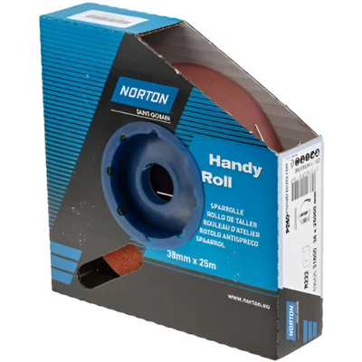 Rullo abrasivo Norton R222 - 50x25mm P100 Rullo abrasivo Norton R222 - 50x25mm P100