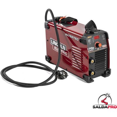 Lincoln Electric Saldatrice Invertec 170S 230V ad inverter elettrodo Lift TIG Lincoln Electric Saldatrice Invertec 170S 230V ad inverter elettrodo Lift TIG