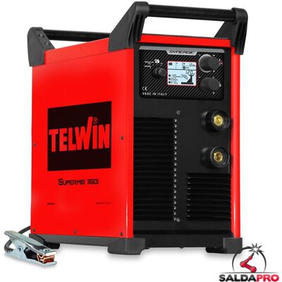Telwin Saldatrice inverter a elettrodo Supermig 350i 230/400V, 20-270A Telwin Saldatrice inverter a elettrodo Supermig 350i 230/400V, 20-270A