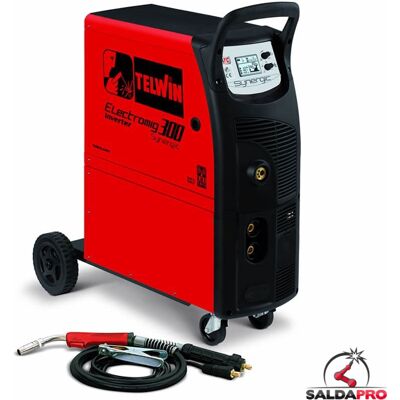 Telwin Saldatrice Inverter multiprocesso ELECTROMIG 300 SYNERGIC 400V Telwin Saldatrice Inverter multiprocesso ELECTROMIG 300 SYNERGIC 400V